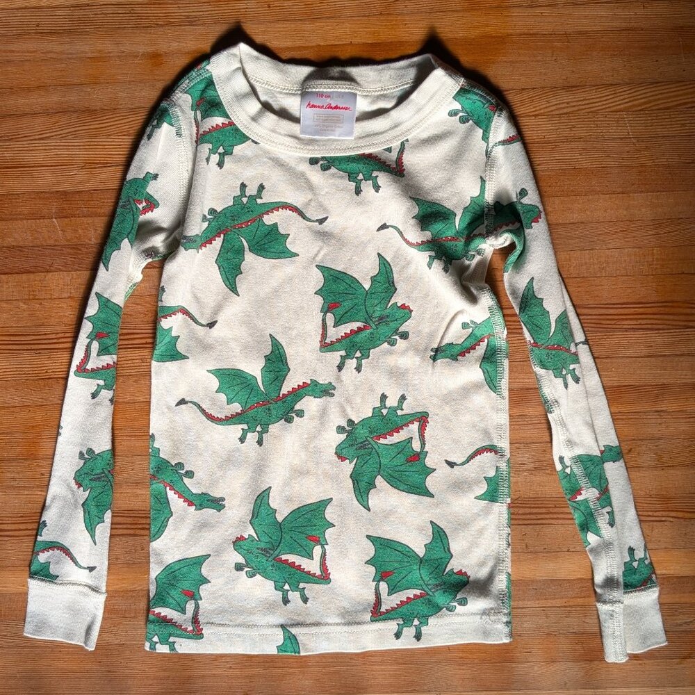 Hanna Andersson Dragon Pajama Top